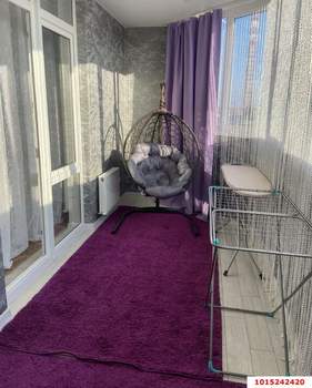 1-к квартира, на длительный срок, 43м2, 4/24 этаж