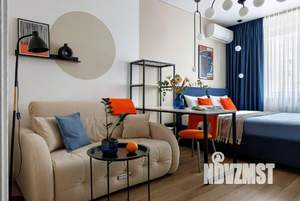 1-к квартира, посуточно, 34м2, 1/1 этаж