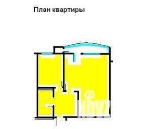 1-к квартира, на длительный срок, 60м2, 15/17 этаж