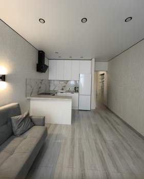 Студия квартира, на длительный срок, 26м2, 19/24 этаж