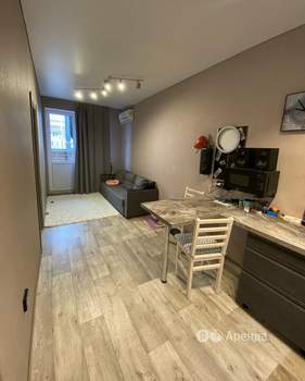 Студия квартира, на длительный срок, 36м2, 17/19 этаж