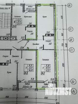 1-к квартира, на длительный срок, 40м2, 6/18 этаж