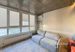 Студия квартира, на длительный срок, 28м2, 5/22 этаж