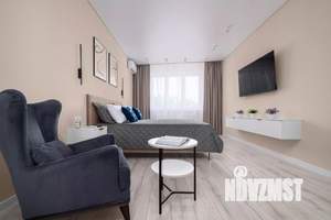 1-к квартира, посуточно, 40м2, 1/1 этаж