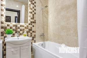 1-к квартира, посуточно, 41м2, 24/29 этаж