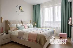 1-к квартира, посуточно, 44м2, 10/16 этаж