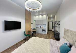 Студия квартира, на длительный срок, 28м2, 24/24 этаж