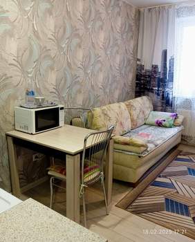 Студия квартира, на длительный срок, 20м2, 4/16 этаж