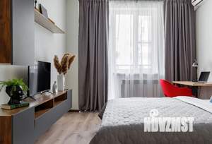1-к квартира, посуточно, 38м2, 9/16 этаж