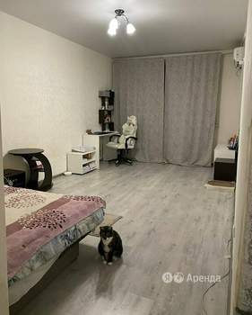 1-к квартира, на длительный срок, 42м2, 3/23 этаж