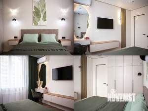 1-к квартира, посуточно, 42м2, 19/24 этаж