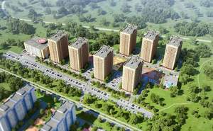 1-к квартира, на длительный срок, 43м2, 4/18 этаж