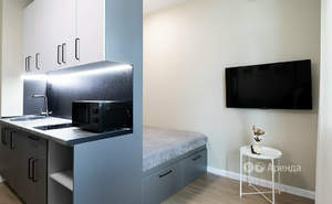 Студия квартира, на длительный срок, 28м2, 9/9 этаж