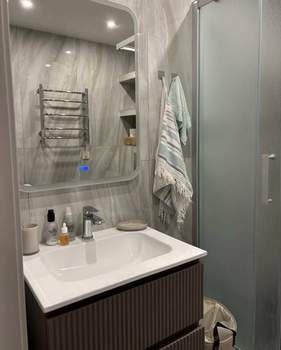 Студия квартира, на длительный срок, 27м2, 6/18 этаж