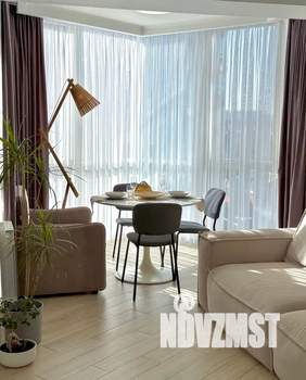 1-к квартира, посуточно, 52м2, 7/25 этаж