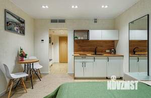 Студия квартира, на длительный срок, 22м2, 6/15 этаж