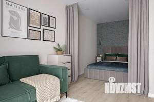 1-к квартира, посуточно, 45м2, 7/23 этаж