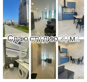 Студия квартира, на длительный срок, 32м2, 19/24 этаж