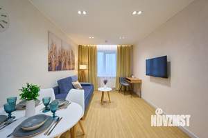 1-к квартира, посуточно, 47м2, 1/1 этаж