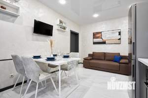 1-к квартира, посуточно, 44м2, 1/1 этаж