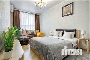 1-к квартира, посуточно, 42м2, 1/1 этаж