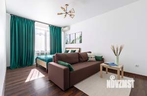 1-к квартира, посуточно, 37м2, 13/17 этаж