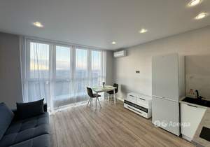 Студия квартира, на длительный срок, 28м2, 12/16 этаж