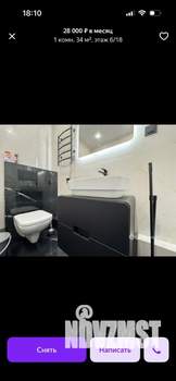 1-к квартира, на длительный срок, 34м2, 6/18 этаж