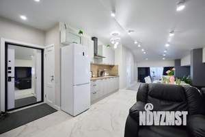 1-к квартира, посуточно, 60м2, 20/20 этаж