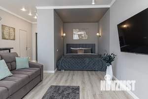 1-к квартира, посуточно, 43м2, 1/1 этаж