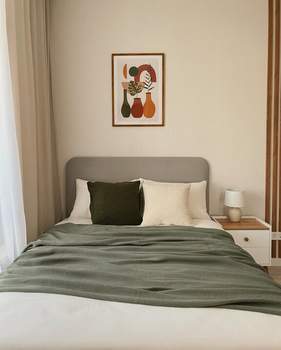 Студия квартира, на длительный срок, 23м2, 4/9 этаж