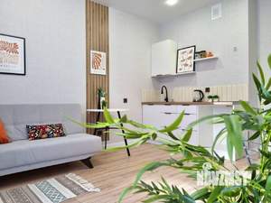 Студия квартира, на длительный срок, 23м2, 4/16 этаж