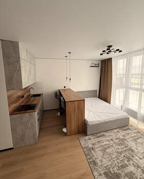 Студия квартира, на длительный срок, 28м2, 12/16 этаж