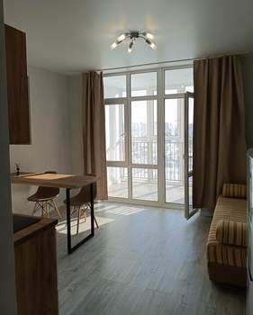 Студия квартира, на длительный срок, 29м2, 10/18 этаж