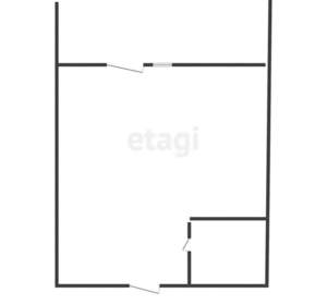 Студия квартира, вторичка, 23м2, 3/5 этаж