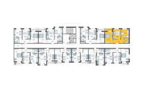 2-к квартира, вторичка, 50м2, 16/16 этаж