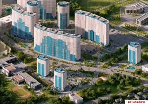 1-к квартира, вторичка, 49м2, 4/24 этаж