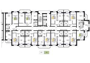 2-к квартира, вторичка, 67м2, 4/19 этаж