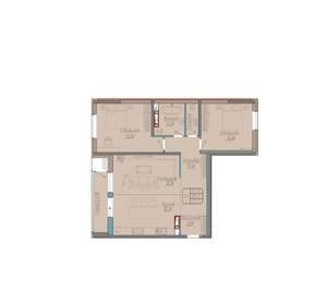 3-к квартира, вторичка, 92м2, 11/18 этаж