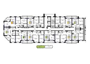 2-к квартира, вторичка, 64м2, 5/16 этаж