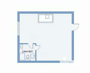 Студия квартира, вторичка, 14м2, 3/5 этаж