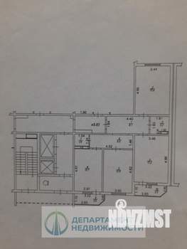 3-к квартира, вторичка, 88м2, 3/14 этаж