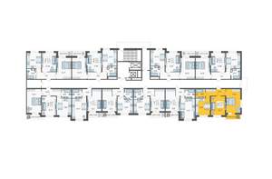 2-к квартира, вторичка, 52м2, 2/16 этаж