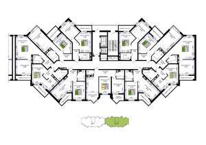 2-к квартира, вторичка, 61м2, 5/12 этаж