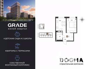 1-к квартира, вторичка, 32м2, 3/18 этаж