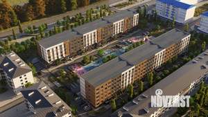 1-к квартира, строящийся дом, 41м2, 1/5 этаж