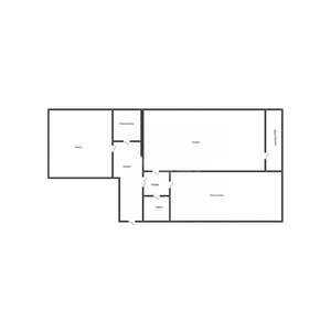 2-к квартира, вторичка, 60м2, 5/16 этаж