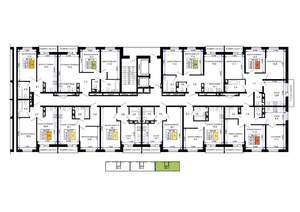 1-к квартира, вторичка, 37м2, 12/16 этаж