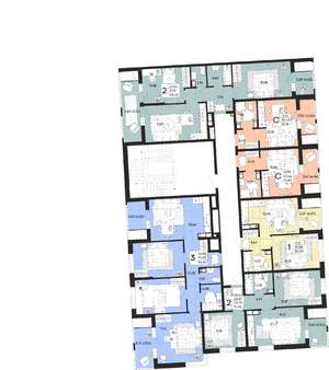 2-к квартира, вторичка, 66м2, 9/18 этаж