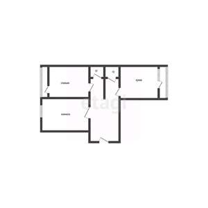 2-к квартира, вторичка, 65м2, 13/17 этаж